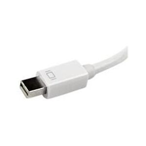 StarTech.com Travel A/V Adapter: 3-in-1 Mini DisplayPort to VGA DVI or HDMI (MDP2VGDVHDW)