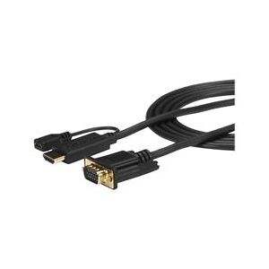 StarTech.com 3ft HDMI to VGA adapter cable (HD2VGAMM3)