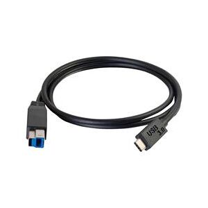 C2G 3m USB 3.1 Gen 1 USB C to USB B Cable M/M  Black (88867)