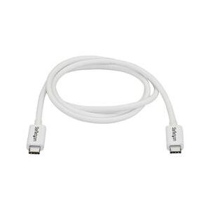 StarTech.com 1m Thunderbolt 3 Cable White (TBLT3MM1MW)