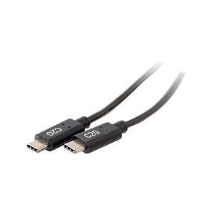 C2G 1.8m (6ft) USB C Cable M/M - USB 2.0 (3A) - Black (88826)