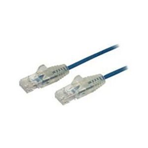 StarTech.com 1.5m CAT6 Cable - Blue Slim CAT6 Patch Cable - Snagless RJ45 (N6PAT150CMBLS)