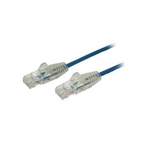 StarTech.com 2.5m CAT6 Cable - Blue Slim CAT6 Patch Cable - Snagless (N6PAT250CMBLS)