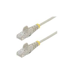 StarTech.com 3m CAT6 Cable - Grey Slim CAT6 Patch Cable - Snagless (N6PAT300CMGRS)