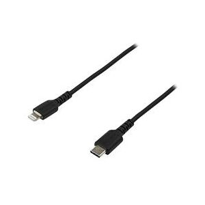 StarTech.com 2 m/6.6 ft USB C to Lightning Cable - Black (RUSBCLTMM2MB)