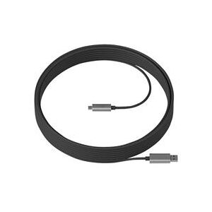 Logitech Strong USB cable USB Type A (M) to USB-C (M)  USB 3.1 10m (939-001799)