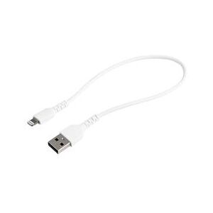 StarTech.com 30cm USB to Lightning Cable White - Apple MFi Certified (RUSBLTMM30CMW)