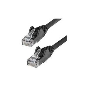 StarTech.com 50cm LSZH CAT6 Ethernet Cable - 100W PoE RJ45 UTP - Black (N6LPATCH50CMBK)