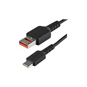 StarTech.com 3ft/1m Secure Charging Cable - USB-A to USB-C (USBSCHAC1M)