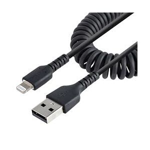 StarTech.com USB to Lightning Cable Coiled (RUSB2ALT50CMBC)