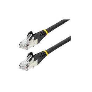 StarTech.com 10m CAT6a Ethernet Cable LSZH - Black (NLBK-10M-CAT6A-PATCH)