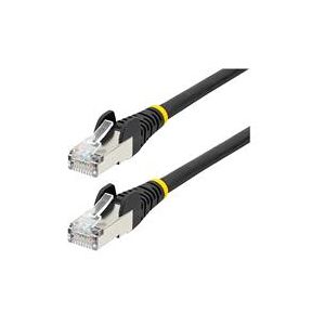 StarTech.com 50cm CAT6a Ethernet Cable LSZH - Black (NLBK-50C-CAT6A-PATCH)