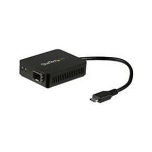 StarTech.com USB C to Fiber Optic Converter (US1GC30SFP)