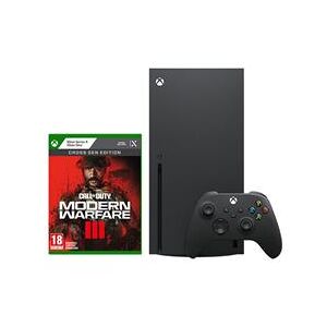 Microsoft Xbox Series X with Call of Duty: Modern Warfare III (Digital Code) (G3Q-02077)