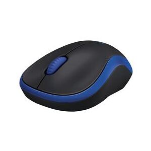 Logitech Wireless Mouse M185 - wireless - 2.4 GHz - USB wireless receiver - blue (910-002236)