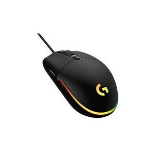 Logitech G203 LIGHTSYNC RGB 6 Button Gaming Mouse - Black (910-005796)