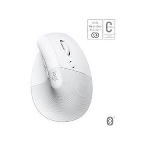 Logitech Lift-Mac Ergo Mouse - White/Grey (910-006477)