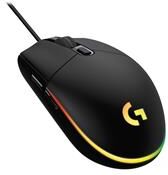 Logitech G203 LIGHTSYNC RGB 6 Button Gaming Mouse - Black (910-005796)