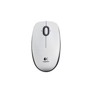 Logitech B100 Optical Mouse for Business White (910-003360)
