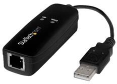 StarTech.com 56K USB Dial-up and Fax Modem - V.92 - External (USB56KEMH2)