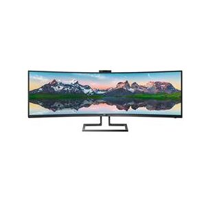 Philips Brilliance P-line 499P9H 49 5120x1440 5ms HDMI DisplayPort USB-C Curved LED Monitor (499P9H/00)