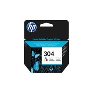 HP 304 Tri-color Original Ink Cartridge (N9K05AE)