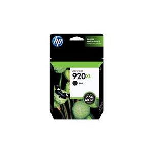 HP 920XL High Yield Black Original Ink Cartridge (CD975AE#BGX)