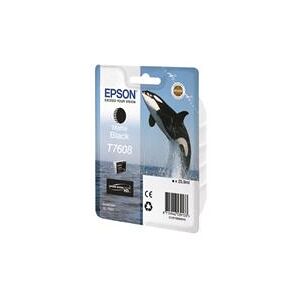 Epson T7608 Matte Black Ink Cartridge SureColor SC-P600 Printers (C13T76084010)