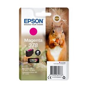 Epson Singlepack Magenta 378 Claria Photo HD Ink (C13T37834010)