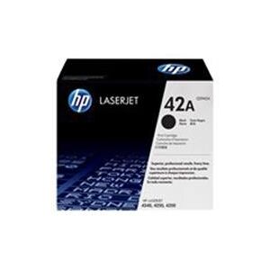 HP 42A Black Original LaserJet Toner Cartridge (Q5942A)