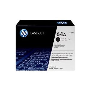 HP 64A Black Original LaserJet Toner Cartridge (CC364A)