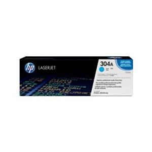 HP 304A Cyan Original LaserJet Toner Cartridge (CC531A)