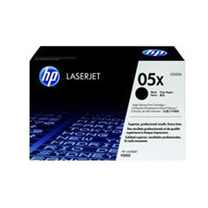 HP 05X High Yield Black Original LaserJet Toner Cartridge (CE505X)