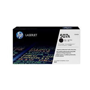 HP 507A Black Original LaserJet Toner Cartridge (CE400A)