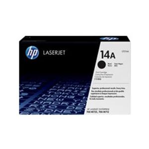 HP 14A Black Original LaserJet Toner Cartridge (CF214A)