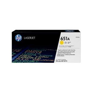 HP 651A Yellow Original LaserJet Toner Cartridge (CE342A)