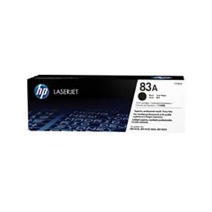 HP 83A Black Original LaserJet Toner Cartridge (CF283A)