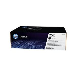 HP 25X High Yield Black Original LaserJet Toner Cartridge (CF325X)