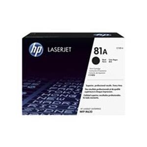 HP 81A Black Original LaserJet Toner Cartridge (CF281A)