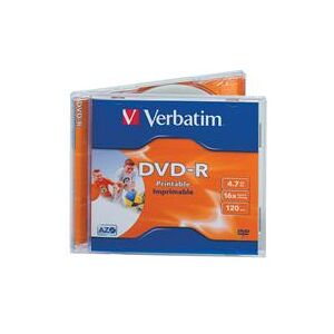 Verbatim DVD-R 16x Printable 10Pack (43521)