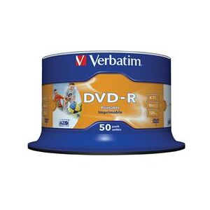 Verbatim DVD-R 16x 50pack Printable (43533)