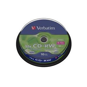 Verbatim CD-RW 12x 10pk Spindle (43480)