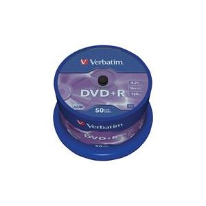 Verbatim DVD+R 16x Spindle 50pk (43550)
