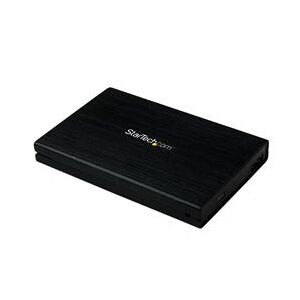 StarTech.com 2.5in Aluminum USB 3.0 External SATA III SSD Hard Drive Enclosure with UASP for SATA 6 (S2510BMU33)