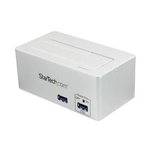 StarTech.com USB 3.0 SATA Hard Drive Docking Station SSD / HDD with integrated Fast Charge USB Hub (SDOCKU33HW)