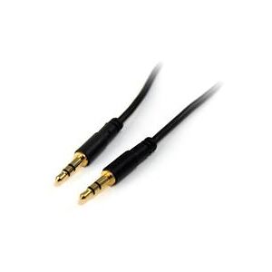 StarTech.com 10 ft Slim 3.5mm Stereo Audio Cable - M/M (MU10MMS)