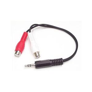 StarTech.com 6in Stereo Audio Cable - 3.5mm Male to 2x RCA Female (MUMFRCA)