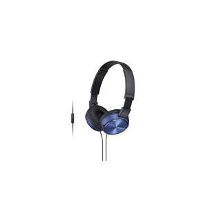 Sony MDR-ZX310AP Stereo Headphones - Blue (MDRZX310APL.CE7)