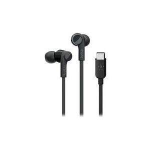 Belkin ROCKSTAR USB-C In-Ear Headphone - Black (G3H0002btBLK)