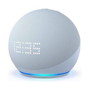 Amazon Echo Dot with Clock (5th Gen) - Cloud Blue (B09B8T5VGV)